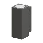 Ledvance Wandlamp Urban Vario Aluminium Grijs Up & Down 27W 2700lm - 830-840 CCT | IP65 - Dali Dimbaar