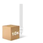 Voordeelpak 10x Noxion Lucent PL-S LED  6W - 830 Warm Wit | 2-Pin - Vervangt 11W